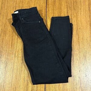 TOPSHOP Jamie Petite Black Jeans